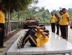 Fisik Prima, Tugas Maksimal: Polres Sarmi Gelar Kesamaptaan Jasmani Hari Kedua