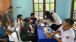Wujud Kepedulian Kemanusiaan, Personel Polres Sarmi Turut Berdonor Darah